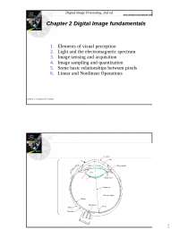 Digital Image Processing - chapter 2 - Docsity