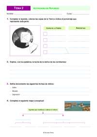el relieve terrestre geografia 1 eso