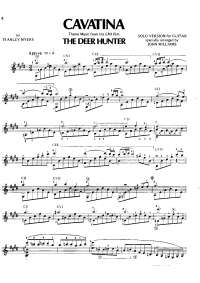 Cavatina by Stanley Meyers