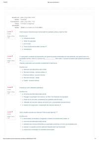 Curso Planejamento Ambiental  - Teste seus conhecimentos 2