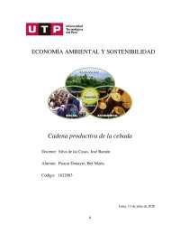 CONTAMINACIÓN EN LOS PROCESOS PRODUCTIVOS DE LA CEBADA