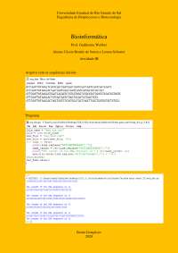 Exercício de programação em phyton