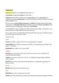Riassunto La filosofia antica Profilo critico-storico Franco Trabattoni