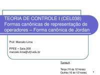 Controle-I-Formas canônicas-FC de Jordan