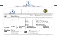 Syllabus: Tecnología de Materiales en la Universidad de Guayaquil