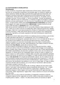La Repubblica Romana: Evoluzione del Potere e Conflitti Sociali