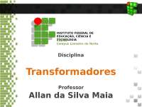 Aula sobre Transformadores