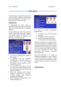 litiase urinaria (pedra renal)