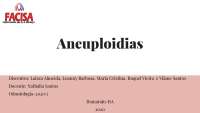 Aneuploidias e suas características