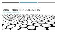 ISO 9001:2015 - REQUISITOS