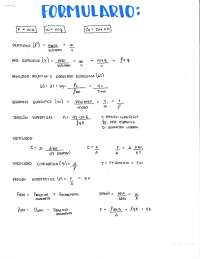 Formulario Mecánica de Fluidos Usac