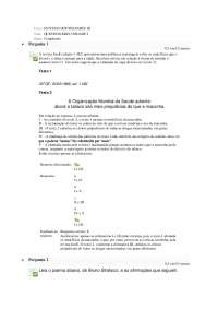 Questões Estudos Disciplinares