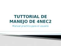 4nec2 INSTALACIÓN SIMULADOR