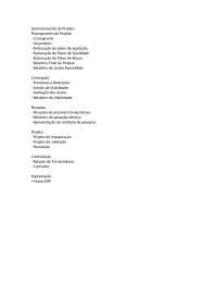 Exemplo EAP - Gestão de Projetos Software