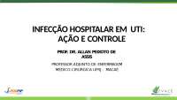 Infecção hospitalar em uti