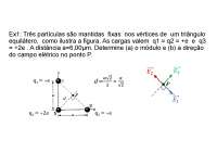 Lei de Gauss exercícios