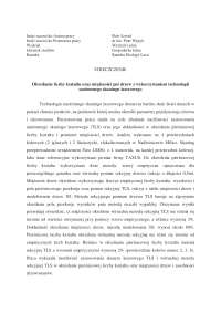 Określanie liczby kształtu oraz miąższości pni drzew 