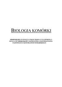Mikroskopia w świetle przechodzącym