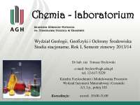 Klasyfikacja i ogólna charakterystyka związków nieorganicznych