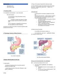 Bile Secretion Reviewer