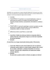 Modelo de negocio Lean Canvas: Comparación entre canales físicos y web