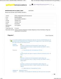 Questionário Unidade II - Biossegurança
