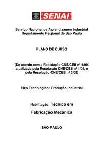 fabricação mecanica usinagem