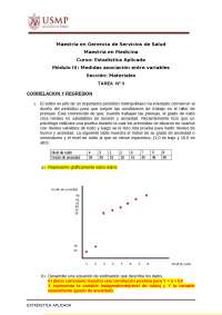Tarea de estadística MAestría en Medicina USMP