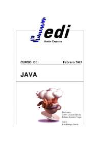 Java ayuda y descripción - Docsity