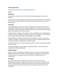 introduccion gerontologia
