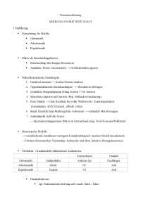 Zusammenfassung VL Mikroökonomie 1 WiSe 2014/15 Uni Frankfurt