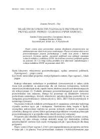 Właściwości przeciwutleniające przypraw na przykładzie pieprzu czarnego
