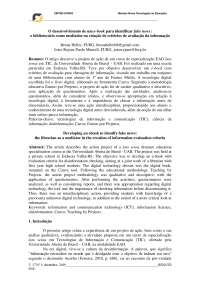 O desenvolvimento de um e-book para identificar fake news: o bibliotecário como mediador na criação de critérios de avaliação da informação
