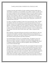 Testimonios Terapéutica Cannabis: Calidad de Vida y Derecho a la Salud