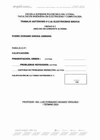 Tarea autonomo de electricidad