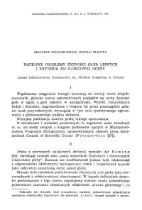 Naukowe problemy żyzności gleb leśnych i kryteria jej ilościowej oceny