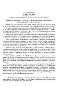 Gleby Polski - charakterystyka 