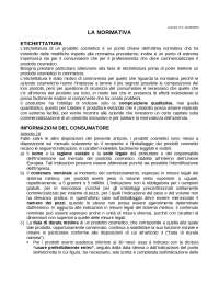 etichetta cosmetologia