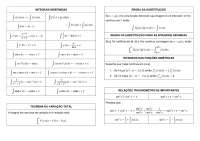 Mapas com Elementos princiais das integrais, pt.2