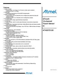 Manual do Dispositivo AT42QT2120: Configuração e Operação