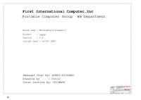 Data sheet placa mãe
