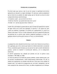 Introduccion a la geoquimica