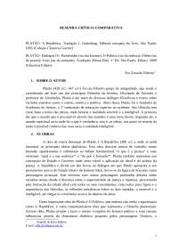 resenha crítica sobre A República e O Político