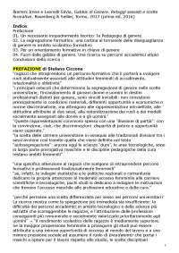 Riassunto di Gabbie di Genere, Biemmi, Leonelli, edizione 2017