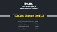 TEORÍA DE BRANDI Y BONELLI