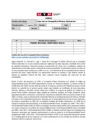 tarea compañia minera antamina