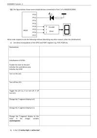 Tutorial 2 Embedded Microcontrollers - Docsity