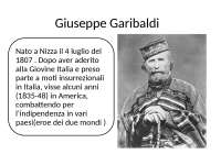 Giuseppe Garibaldi (Power Point) | Guide, Progetti e Ricerche di Storia ...