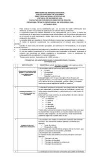 Pruebas de Evaluación en Seguridad Vial: Principios Policiales y Axiología