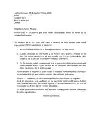 Solicitud De Audiencia En Ministerio De Trabajo Docsity